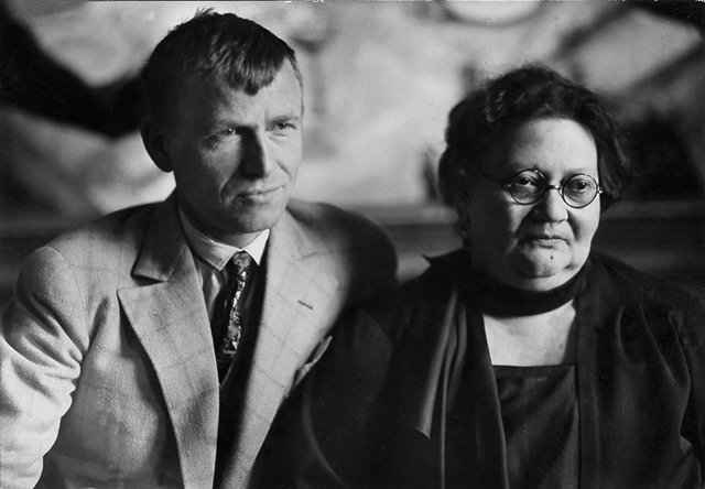 Otto Dix und Johanna EyD¸sseldorf 1923